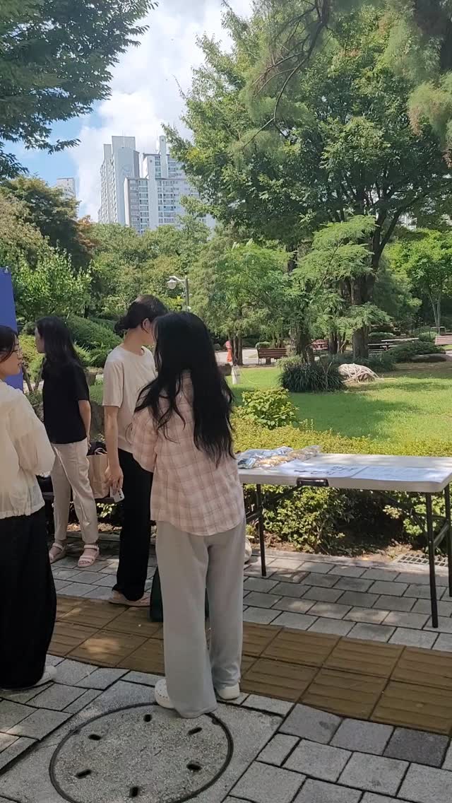 총신대 간식사역, 개강 축하...🎉🥲